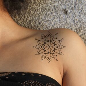 Cosmic Circuit Tattoo