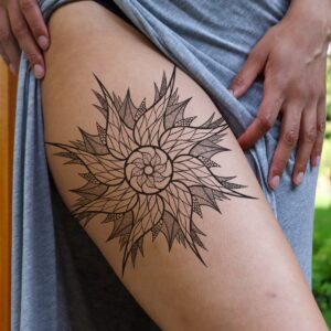 Solar Flare Tattoo